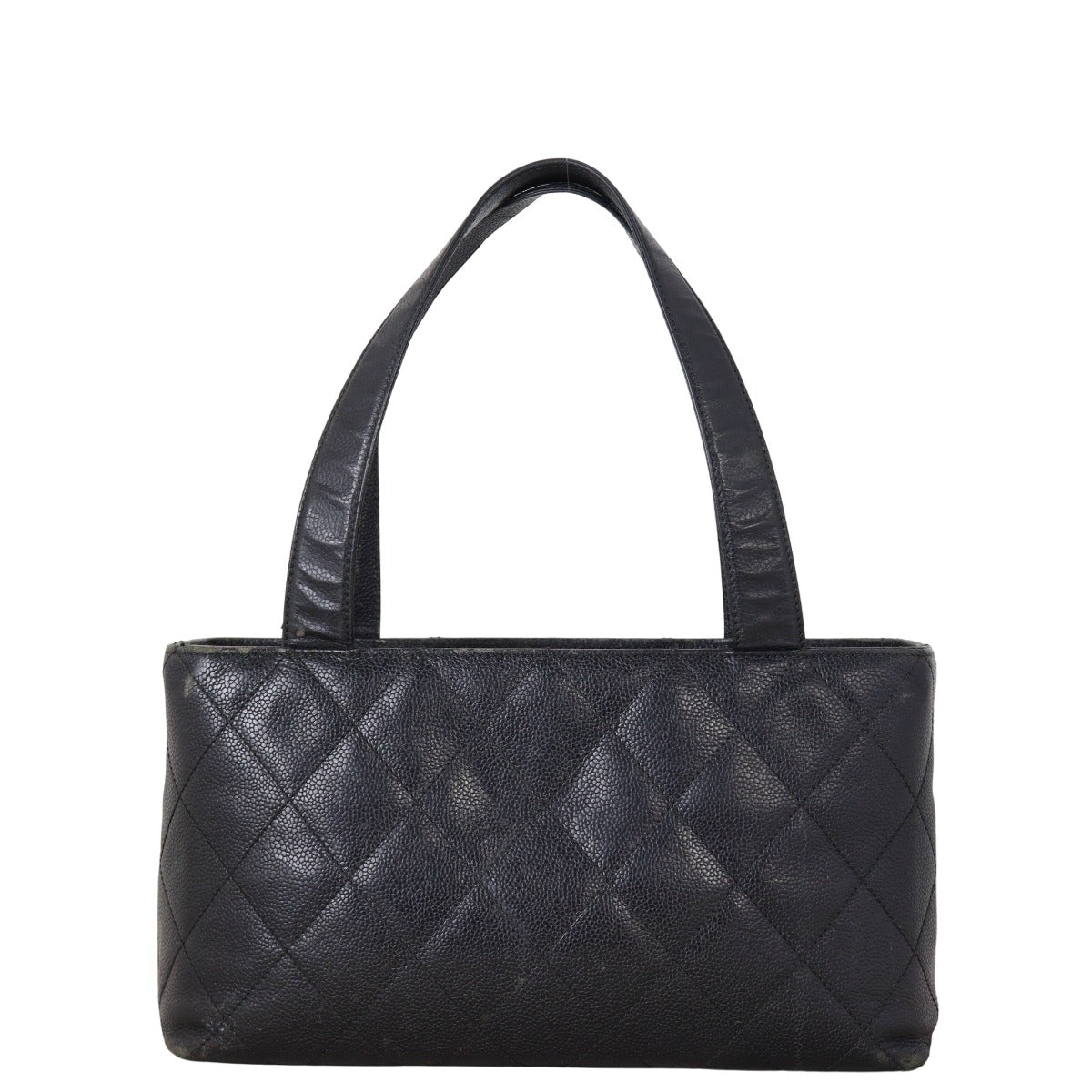 Chanel CC Tote Quilted Black Shoulder Bag