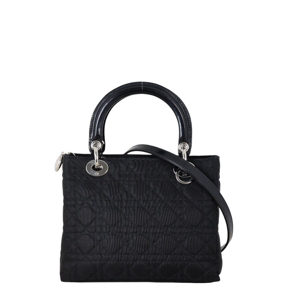 Dior Lady Handbag Nylon Medium Travel Bag