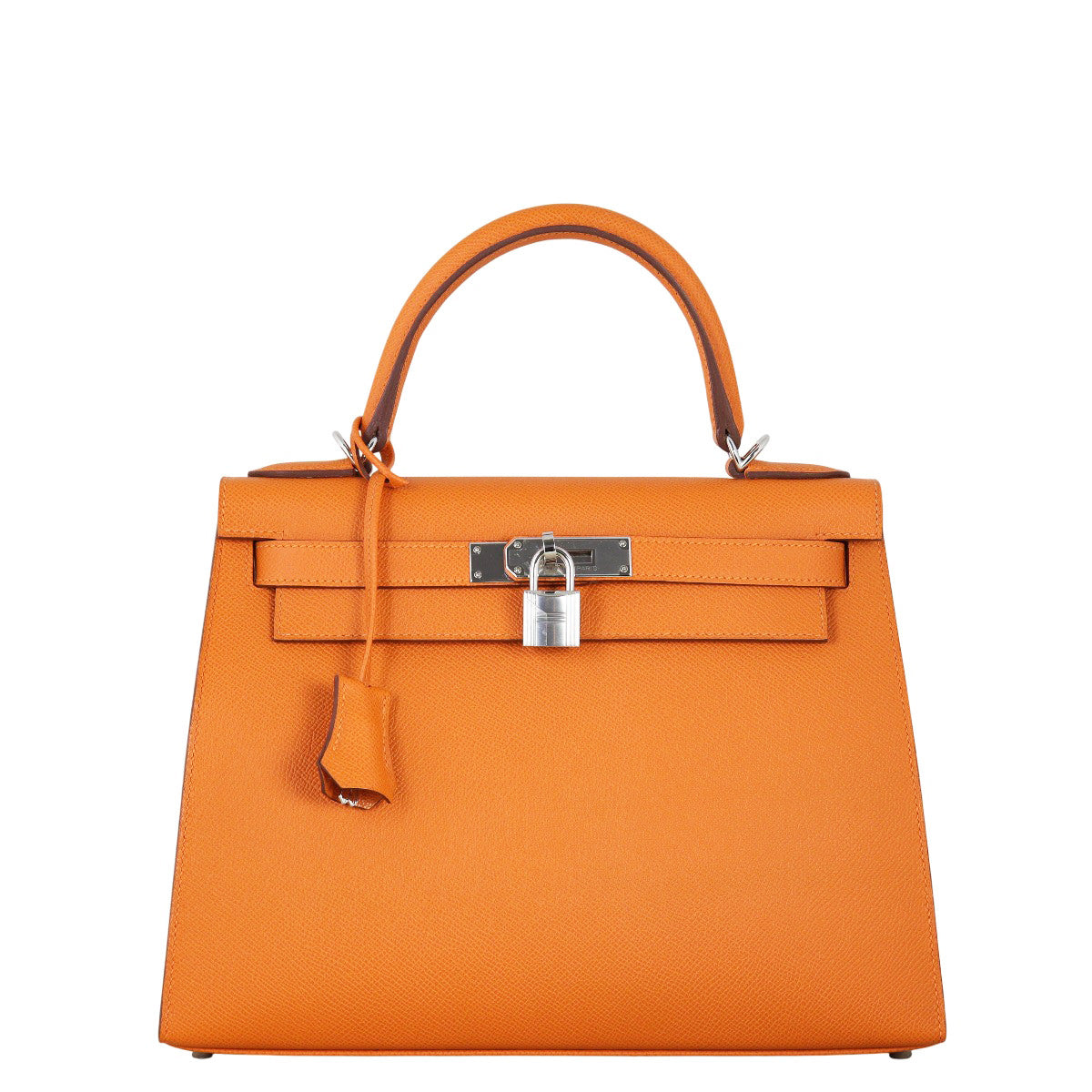 Hermes Kelly Sellier Epsom Crossbody Bag Orange 01072025