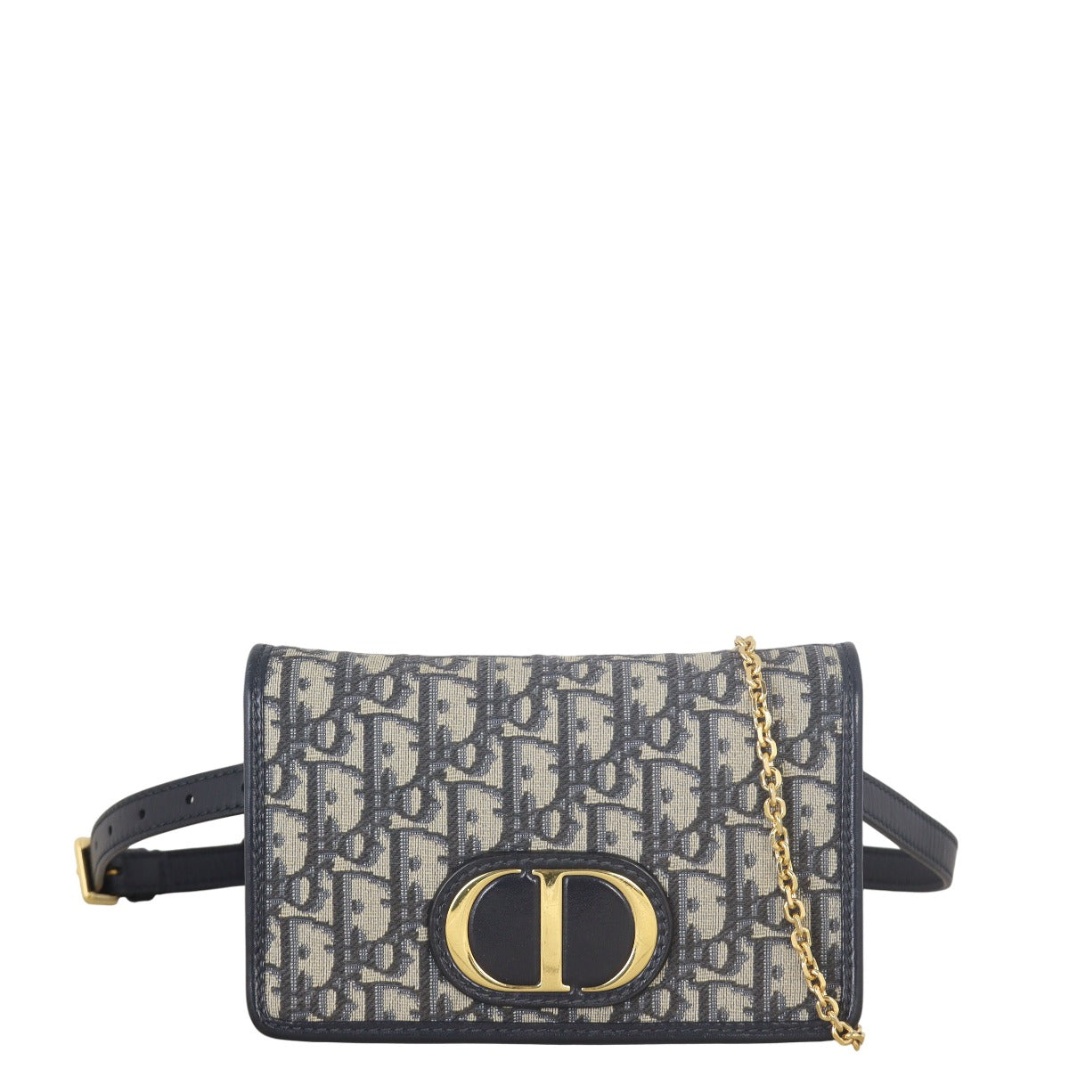 Dior Shoulder Bag 2-in-1 30 Montaigne Pouch Oblique 2 Canvas