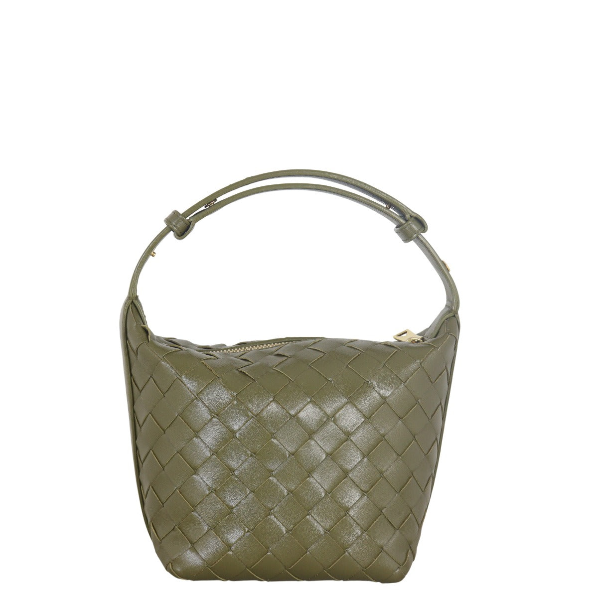 Bottega Veneta Intrecciato Wallace Handbag Mini Travel Bag