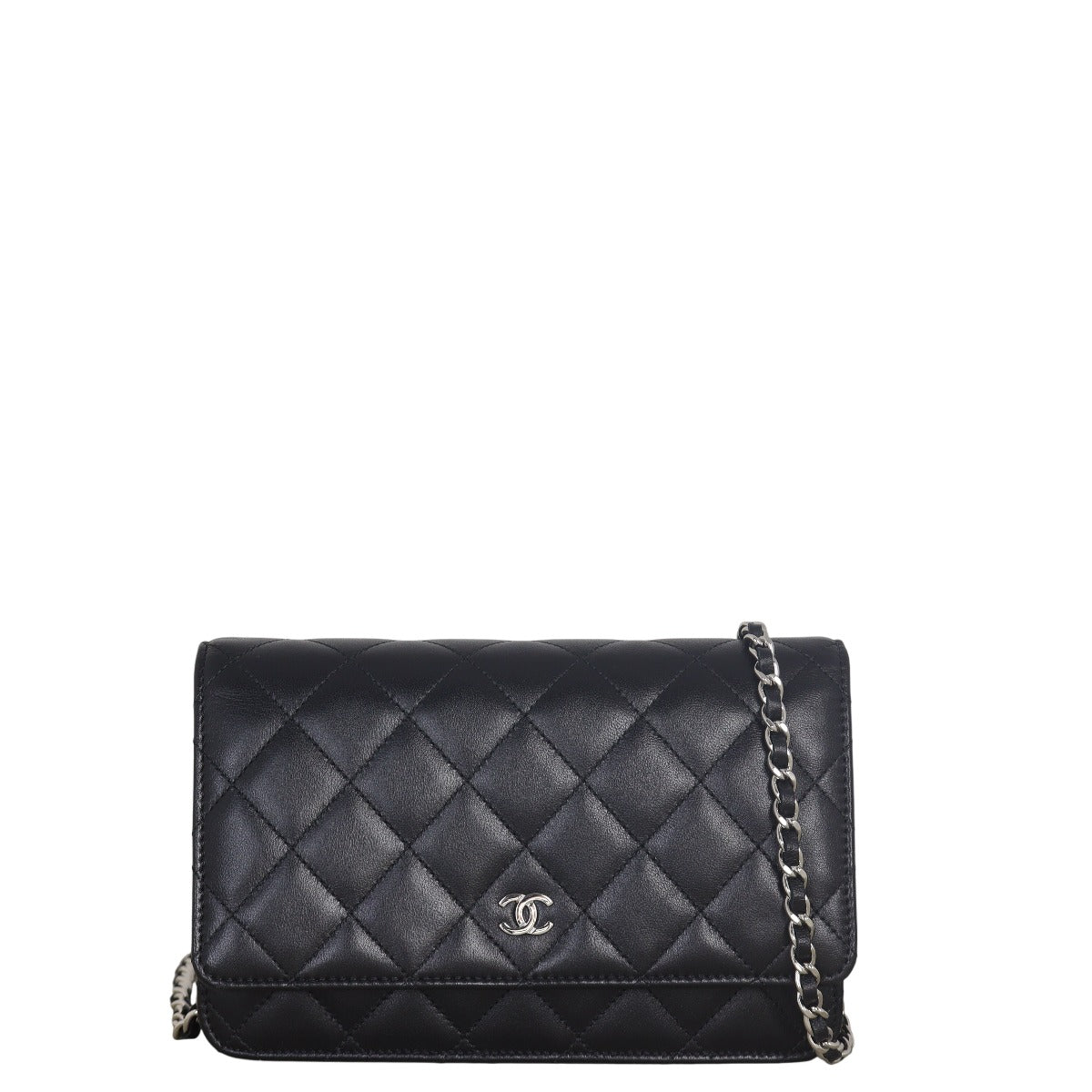 Chanel Classic Wallet on Handbag Quilted Black Crossbody Bag Chain 18072025