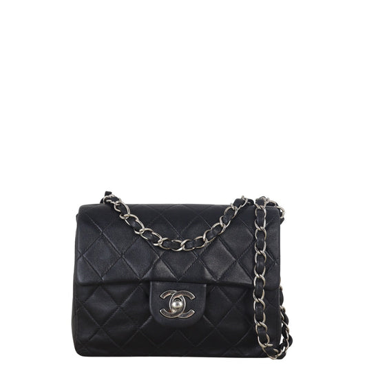 Chanel Classic Flap Square Bag Quilted Black Crossbody Bag Bag 28072025