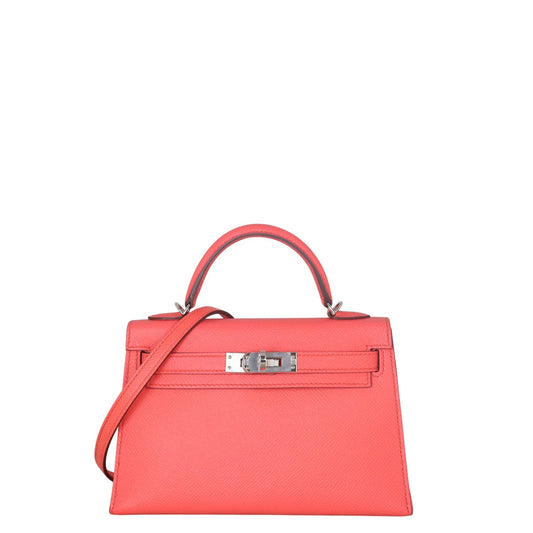 Hermes Kelly Sellier Epsom Crossbody Bag Mini