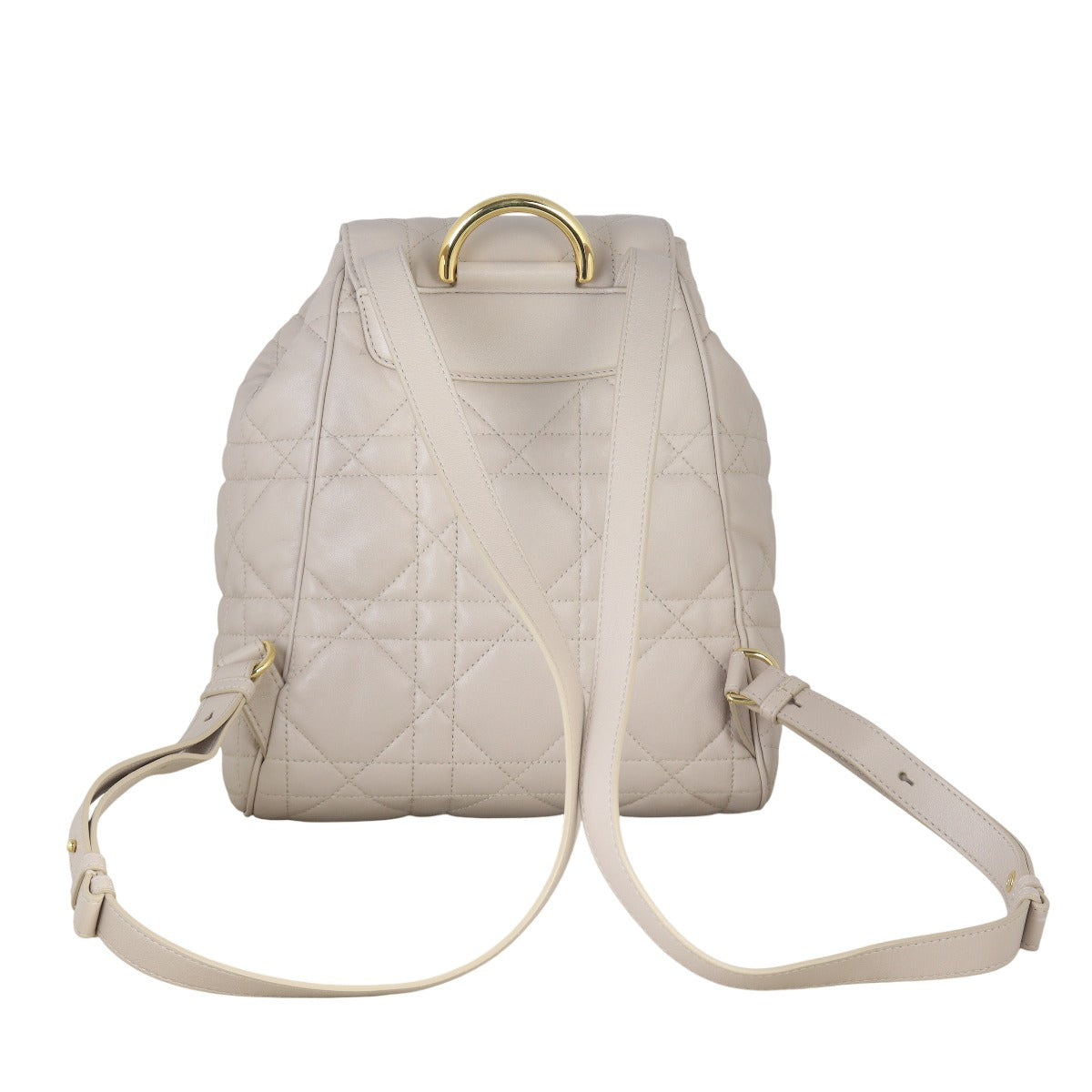 Dior Caro Backpack Handbag Medium