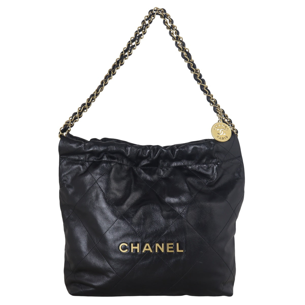 Chanel 22 Hobo Black Small Shoulder Bag Medium 31072025