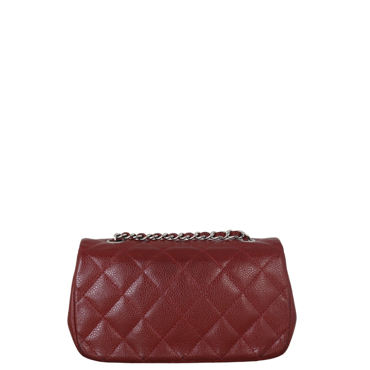 Chanel Classic Flap Extra Rectangular Bag Caviar Red Crossbody Bag