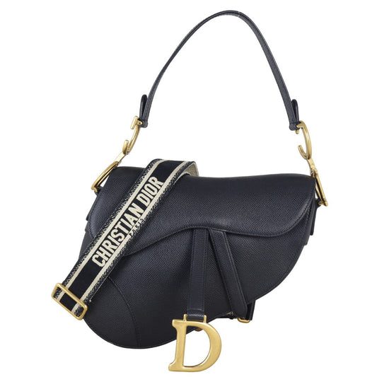 Dior Crossbody Bag Saddle Bag with Strap 9 Embroidered Shoulder Bag