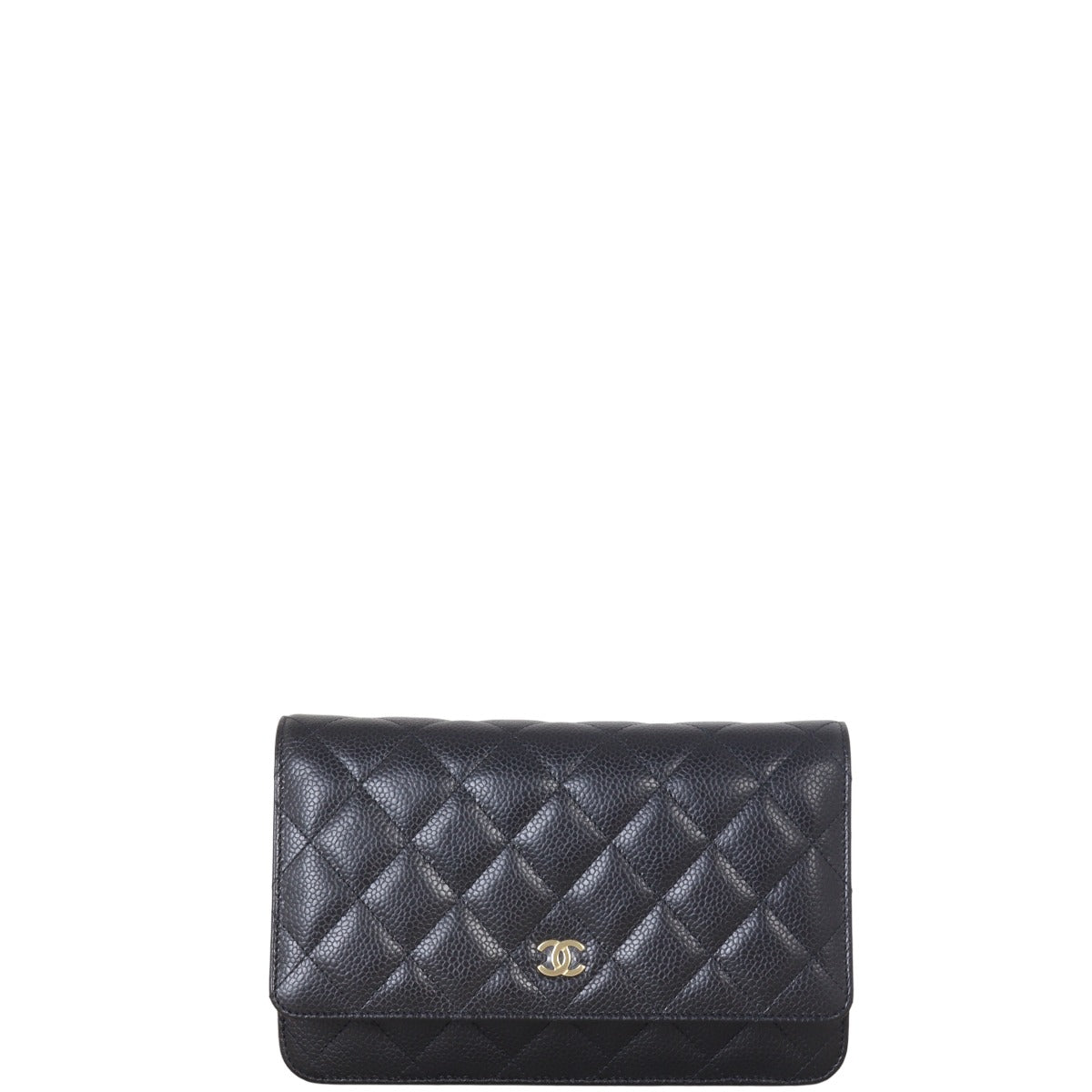Chanel Classic Wallet on Handbag Quilted Black Crossbody Bag Chain 01092025