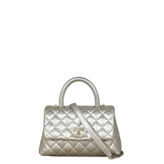 Chanel Coco Top Handle Bag Mini Crossbody Bag