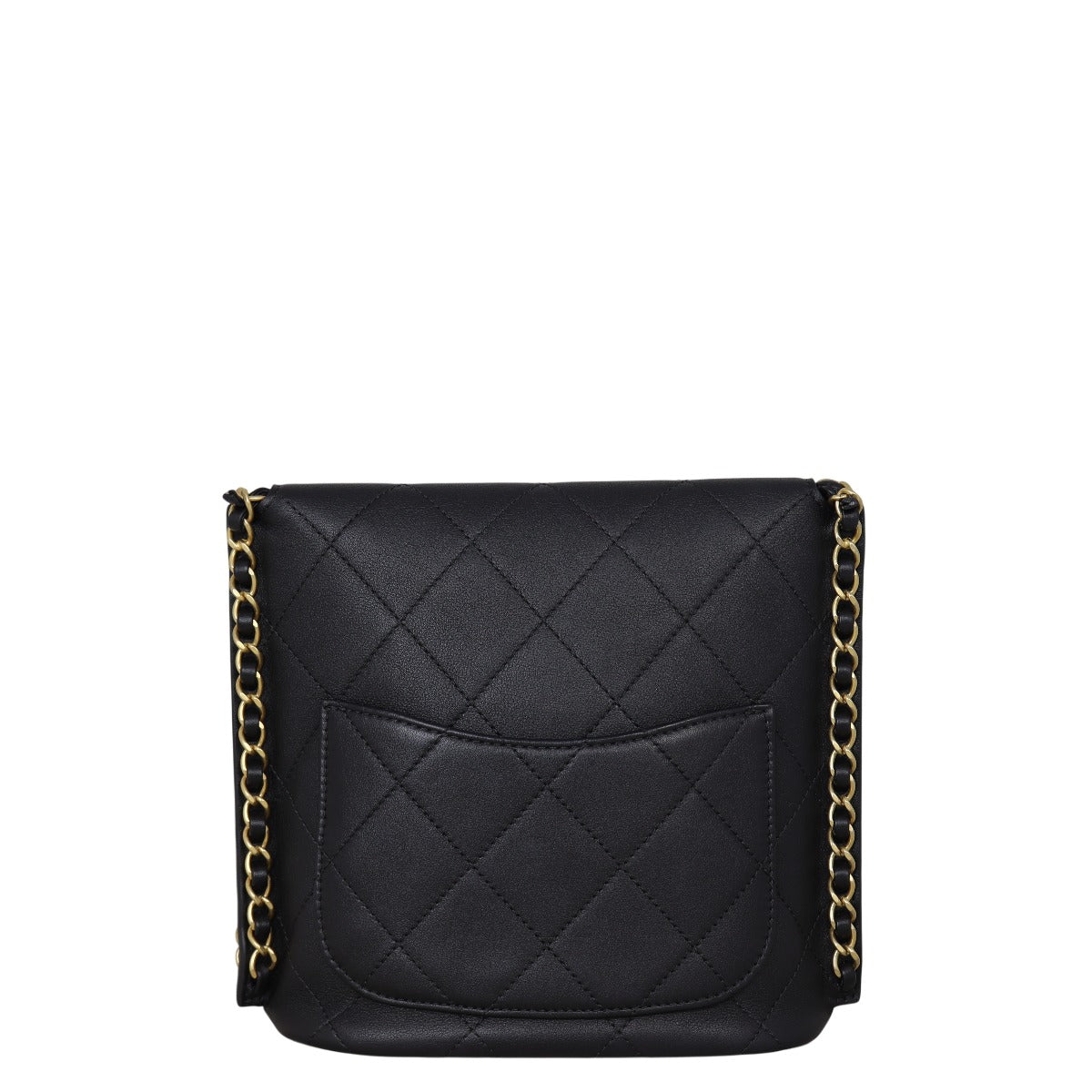 Chanel Hobo Quilted Black Crossbody Bag