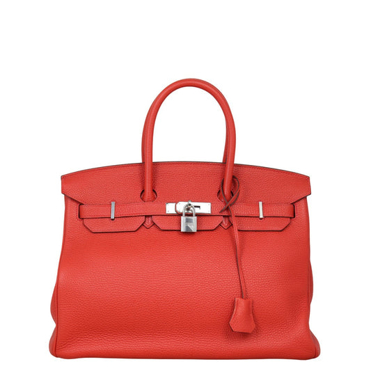 Hermes Birkin Clemence Handbag Travel Bag