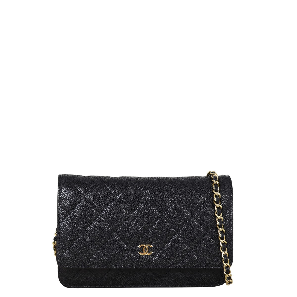 Chanel Classic Wallet on Handbag Quilted Black Crossbody Bag Chain 22092025