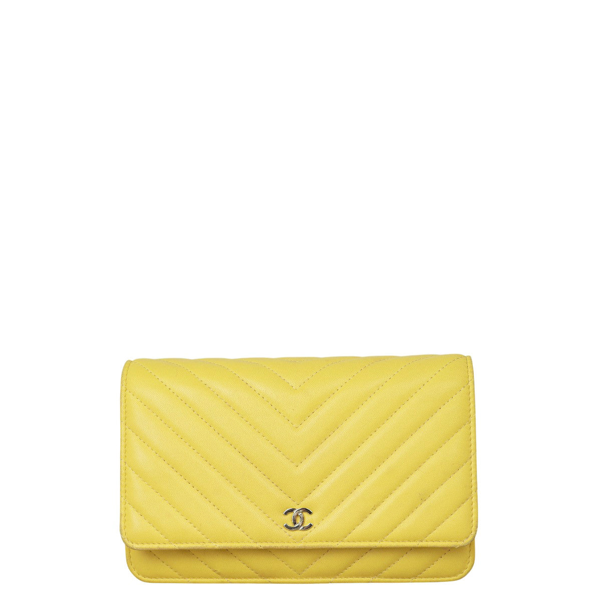 Chanel Classic Wallet on Chevron Handbag Chain Crossbody Bag