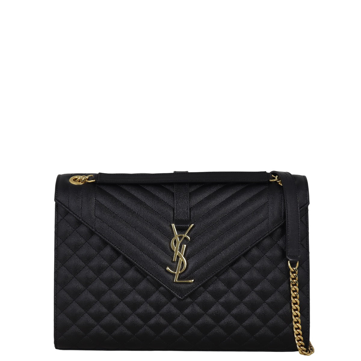 YSL Saint Laurent Saint Laurent Mix Envelope Chain Bag Matelasse Monogram Crossbody Bag