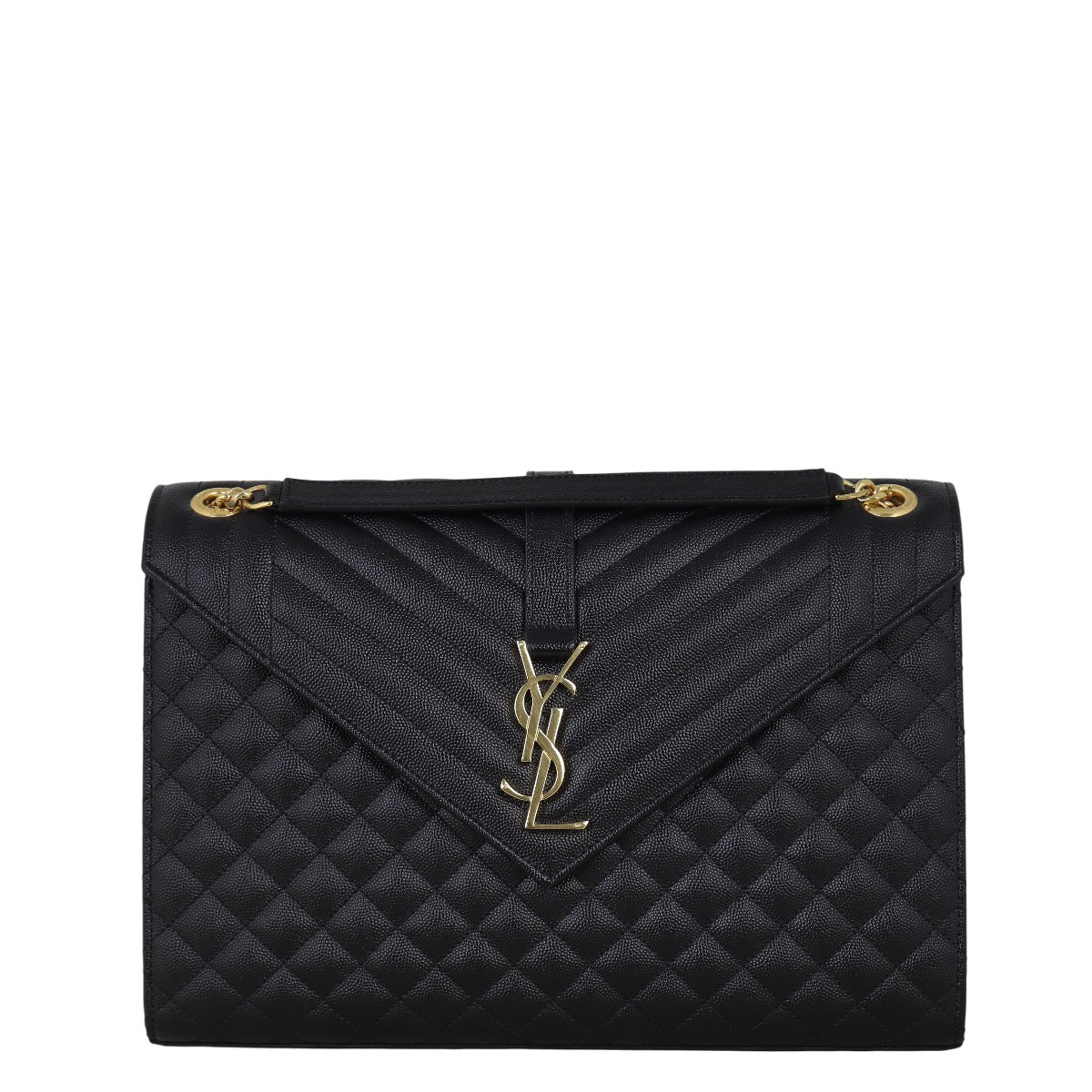 YSL Saint Laurent Saint Laurent Mix Envelope Chain Bag Matelasse Monogram Crossbody Bag