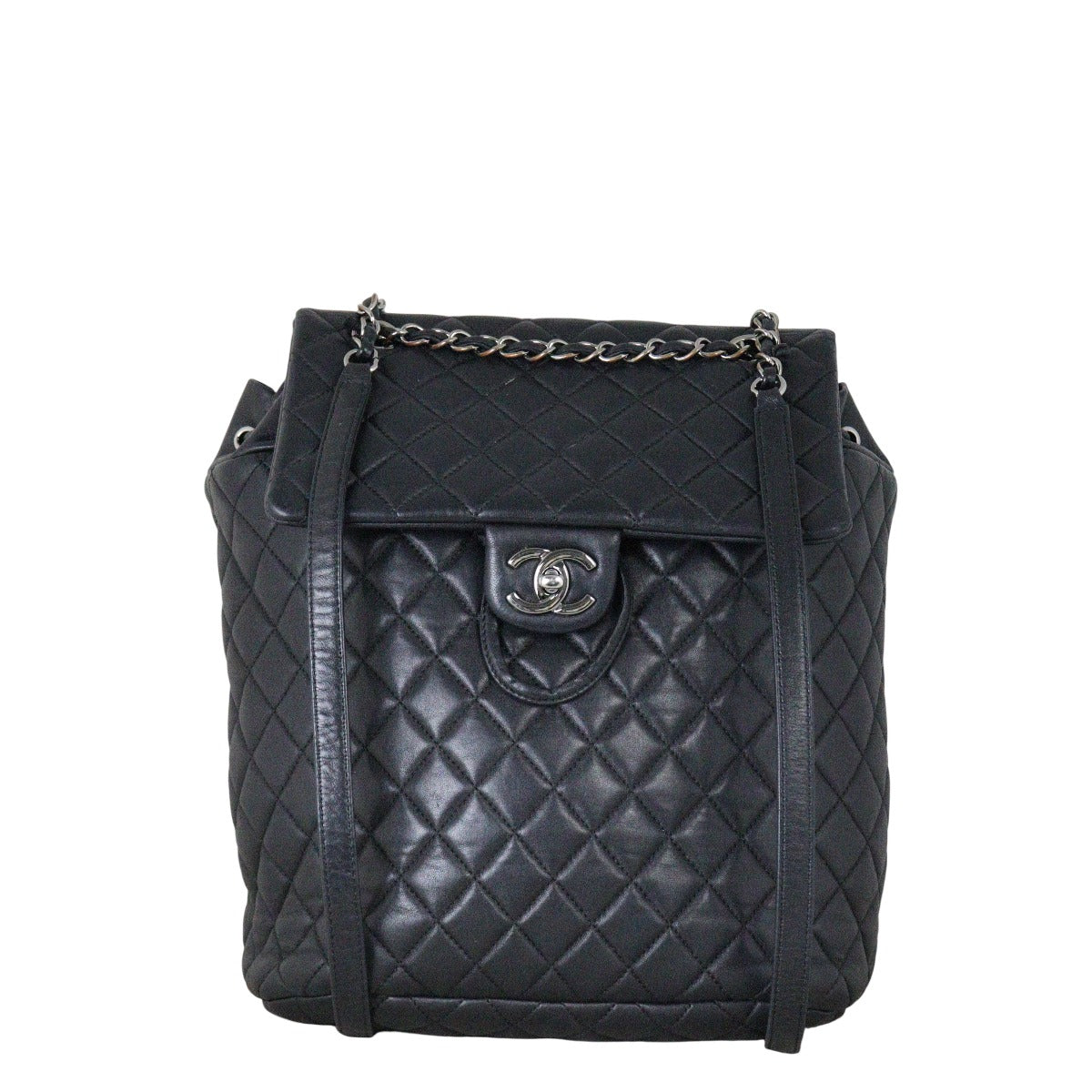 Chanel Urban Spirit Backpack Quilted Black
