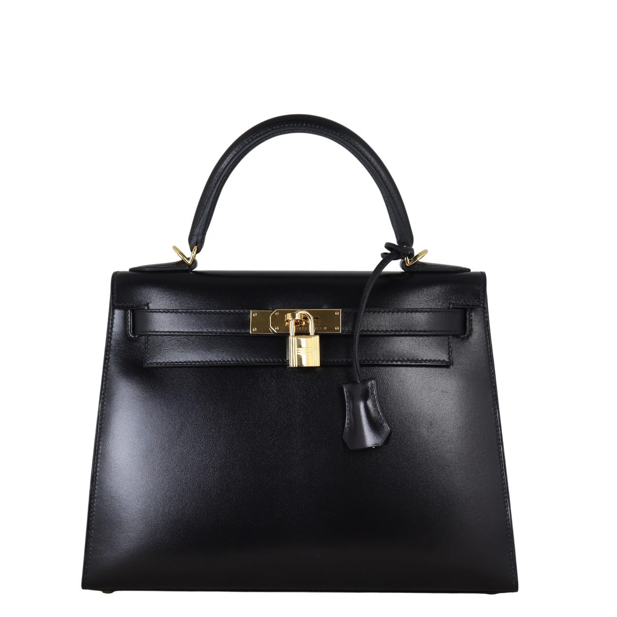 Hermes Kelly Sellier Boxcalf Shoulder Bag
