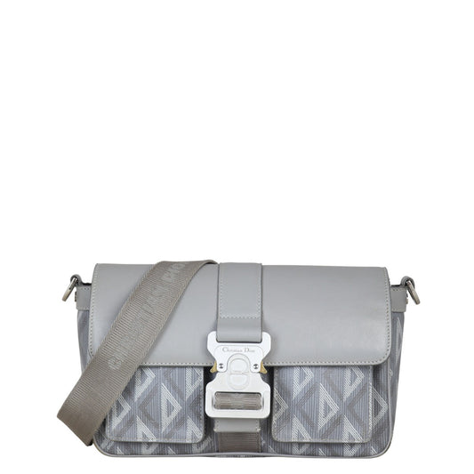 Dior Shoulder Bag CD Diamond Hit the Road Canvas
