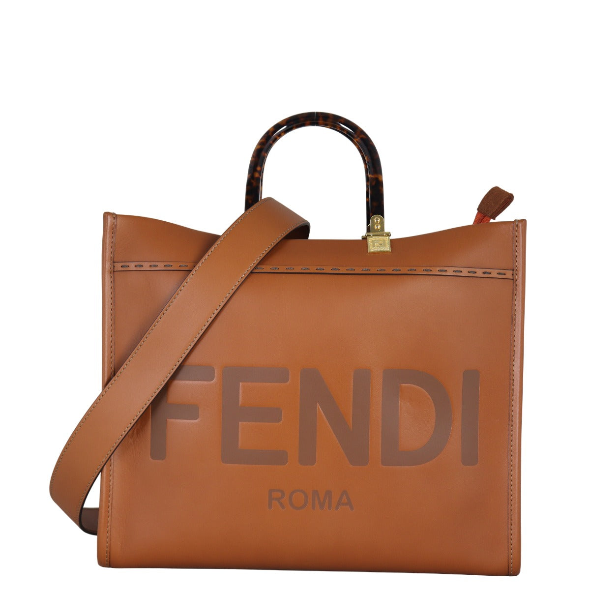 Fendi Sunshine Shopper Shoulder Bag Medium