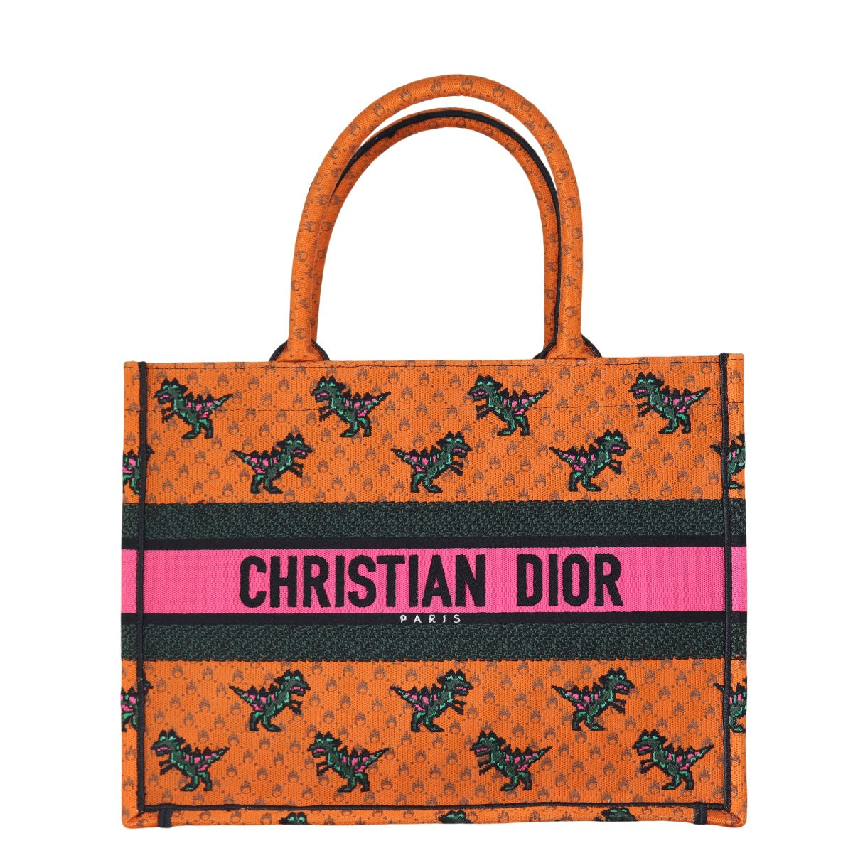 Dior Book Tote Dragon Handbag Medium Tote Bag