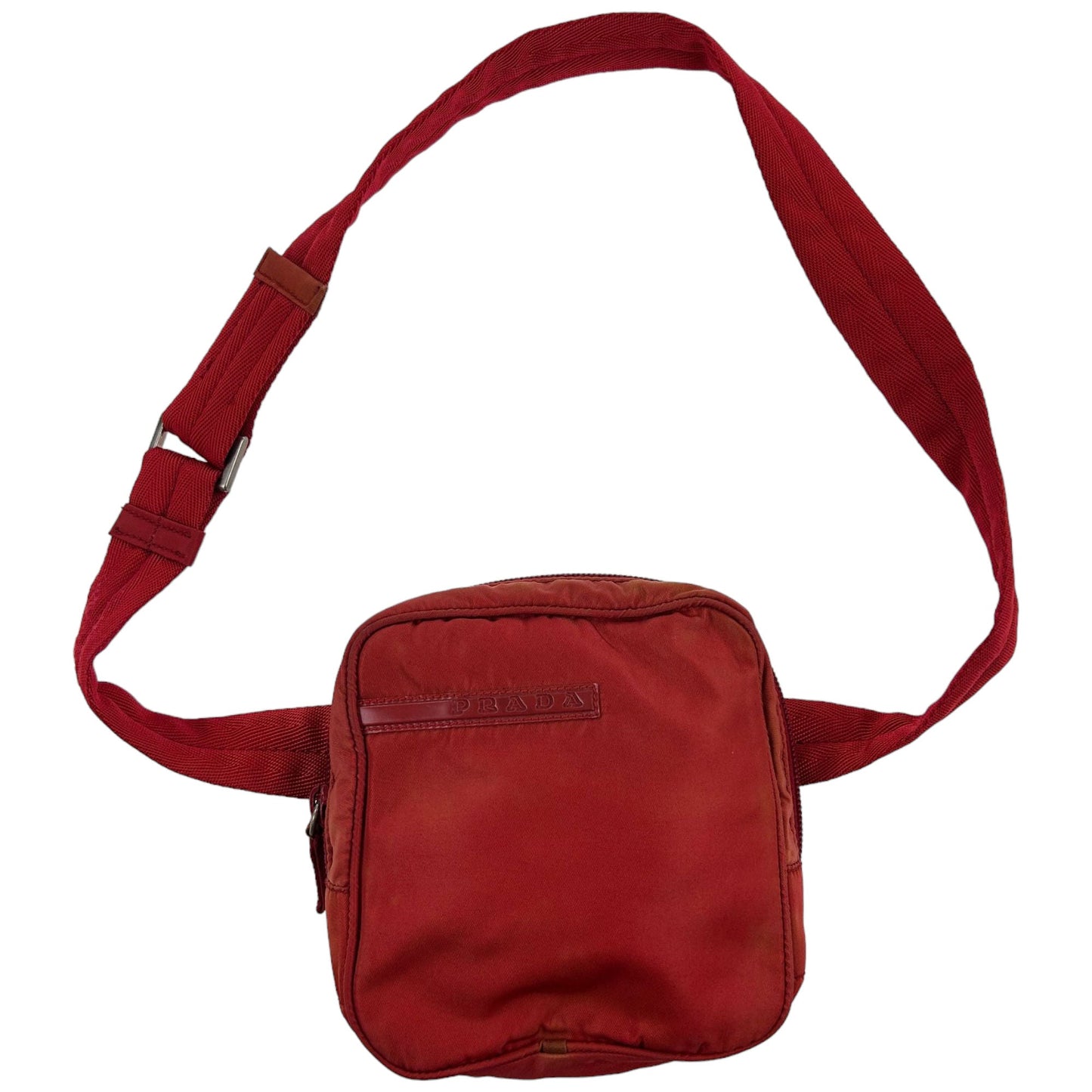 Prada Handbag Sport Cross Body Bag 2 Red