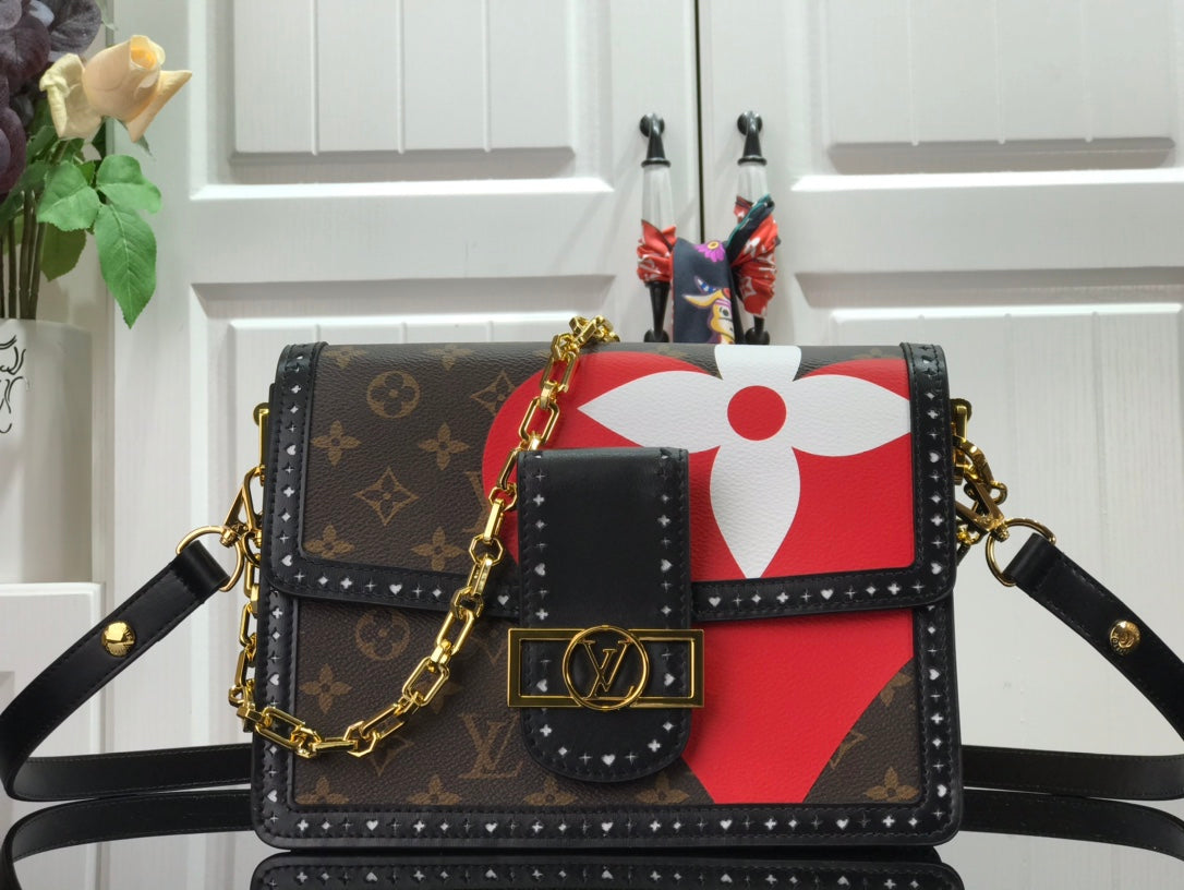Top Quality Dauphine Mm Game On By Canvas Monogram Crossbody Bag