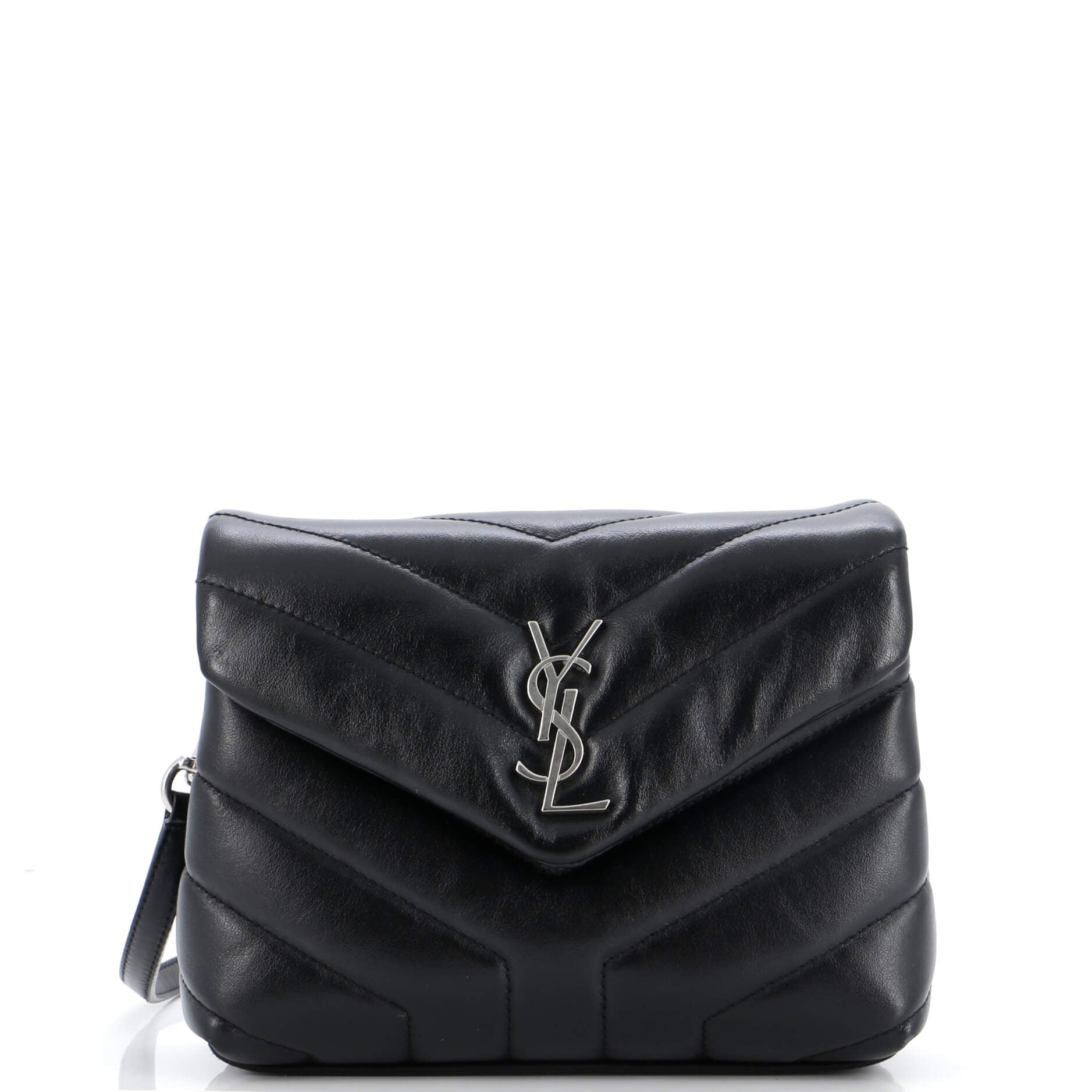 YSL Saint Laurent Luxury Trending Loulou Shoulder Bag Chevron Leather Matelasse Toy Leather Toy 4