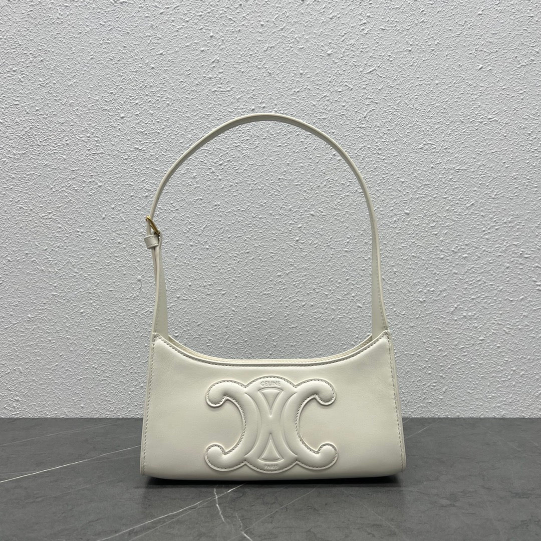Top Quality Cuir Triomphe Shoulder Bag For White 94In24Cm 6806