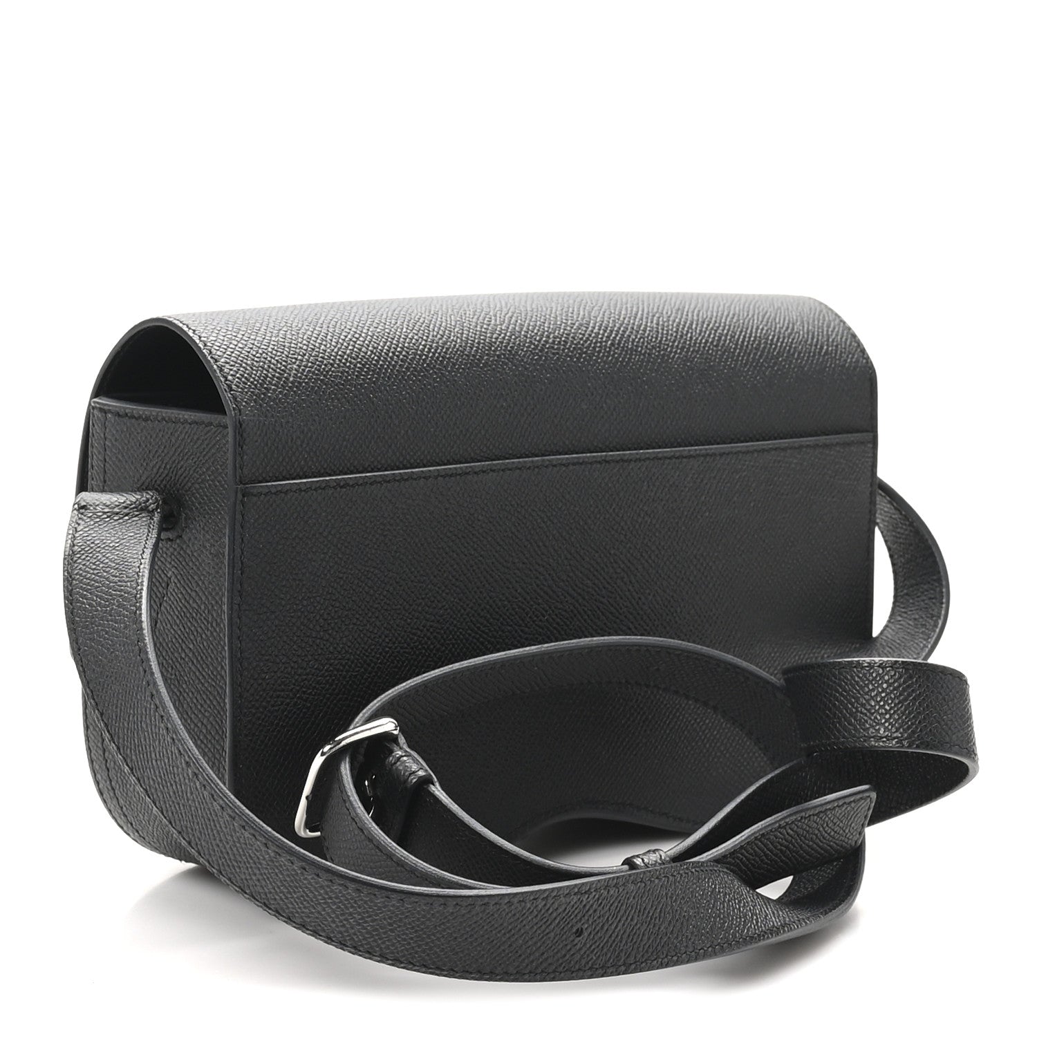 Hermes Epsom Della Cavalleria Elan Handbag Black Travel Bag