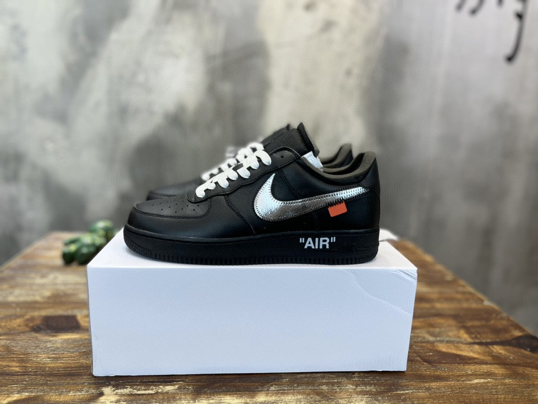 Nike Air Fortop Quality Low Moma Off Black White Travel Bag