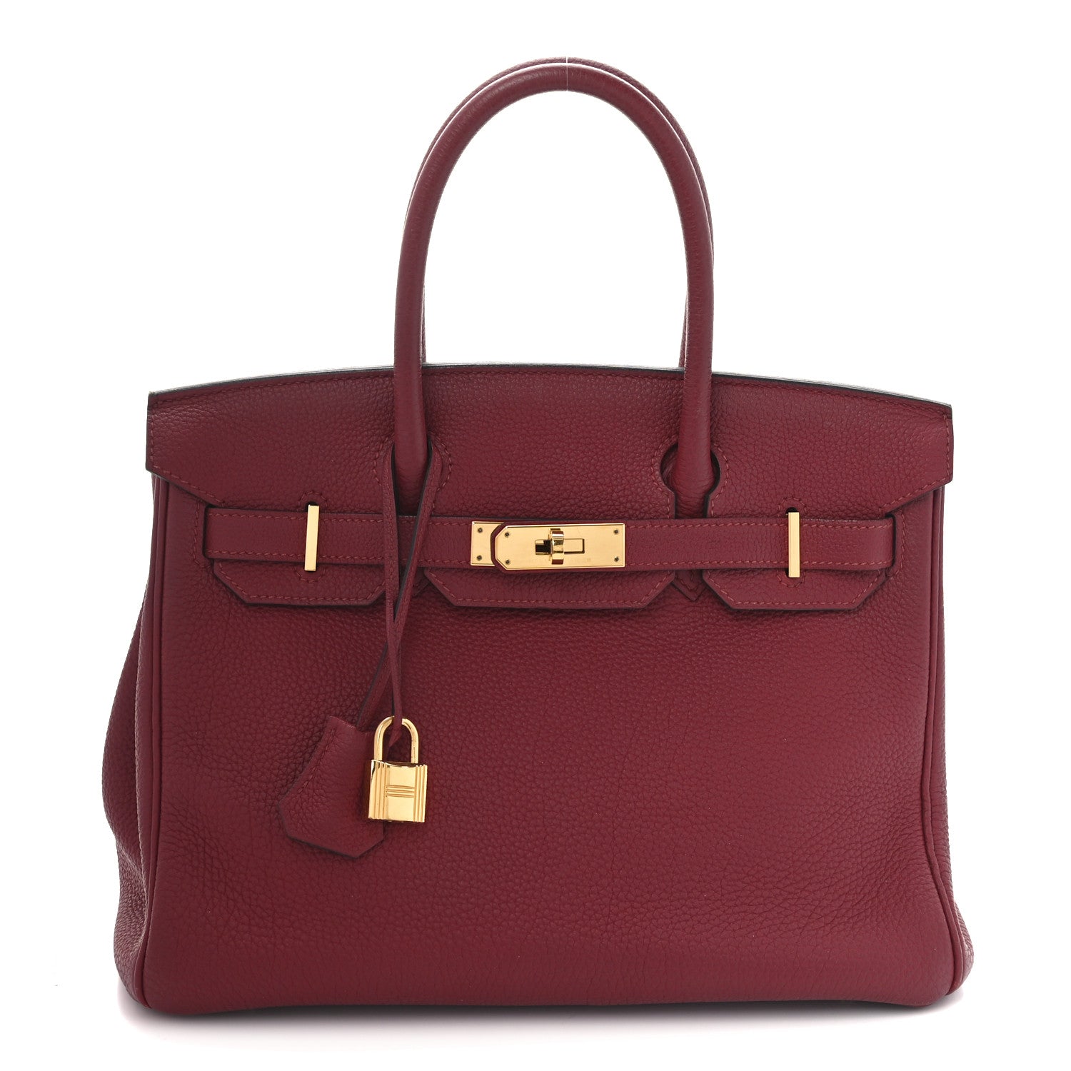 Hermes Togo Birkin Rouge Grenat Handbag Travel Bag Rouge Grenat 1732933