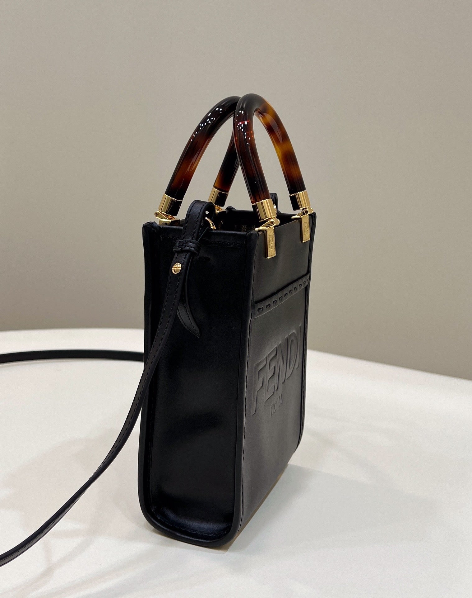 Top QualityTop Quality Sunshine Shopper Black Mini Tote Bag Bag 13Cm5In