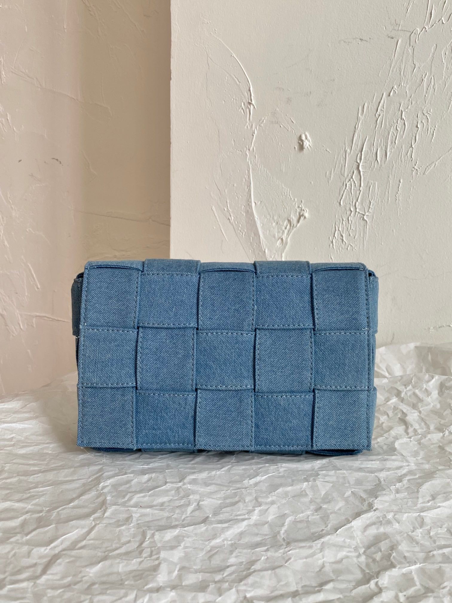 Top Quality Cassette For Women Bags Blue Travel Bag