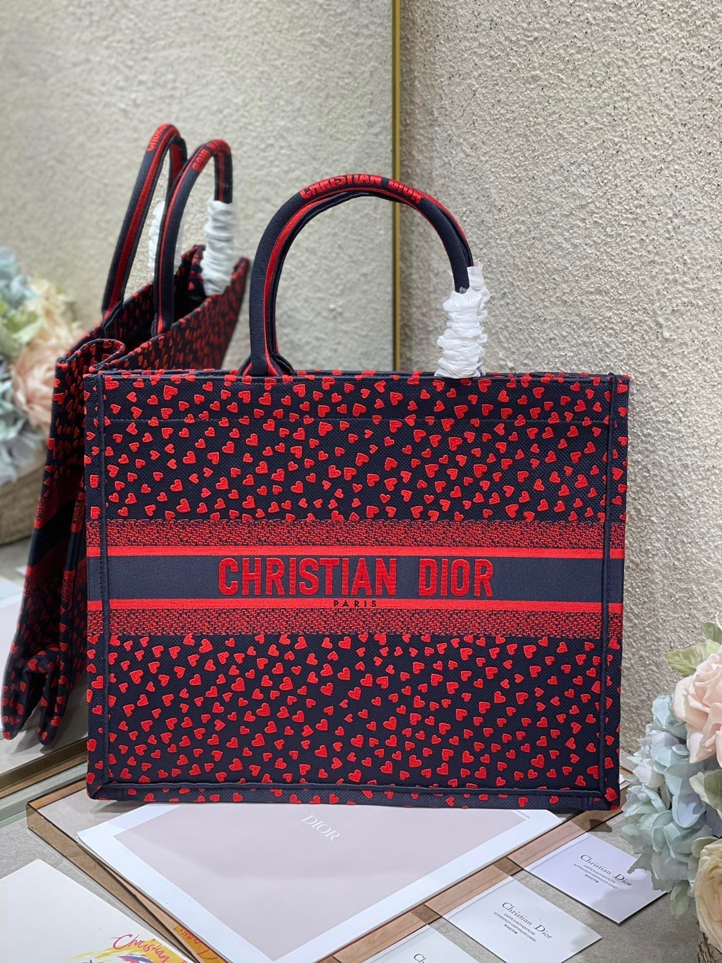 Book Crimson Cd Multicolor Large Book Tote Bag