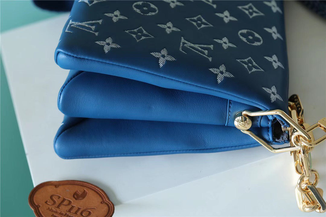 Top Quality Coussin Pm Puffy Navy For Blue Crossbody Bag