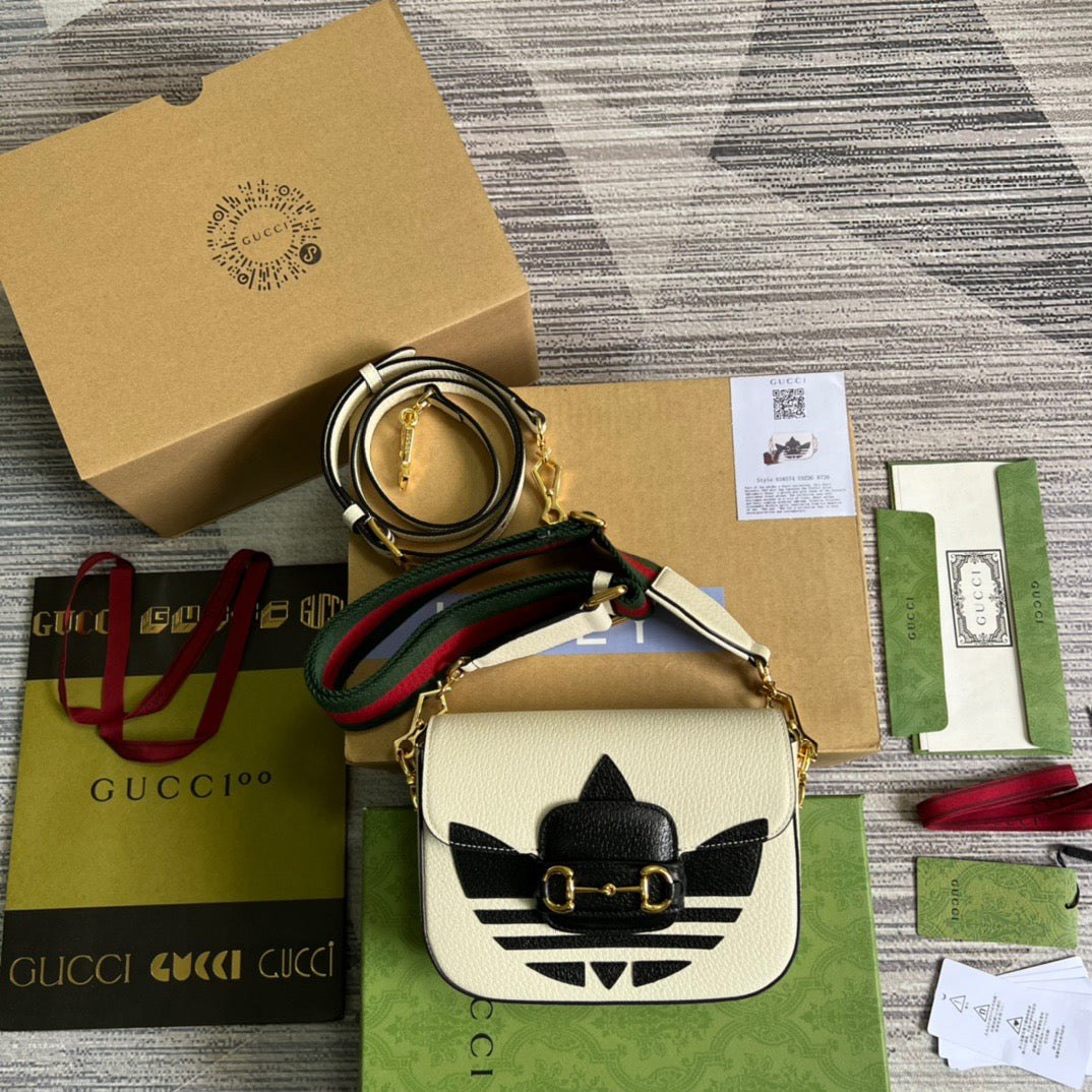 gg x Adidas Horsebit , White Mini Bag Beaunoirrbeaunoirr658574 U3Zdg