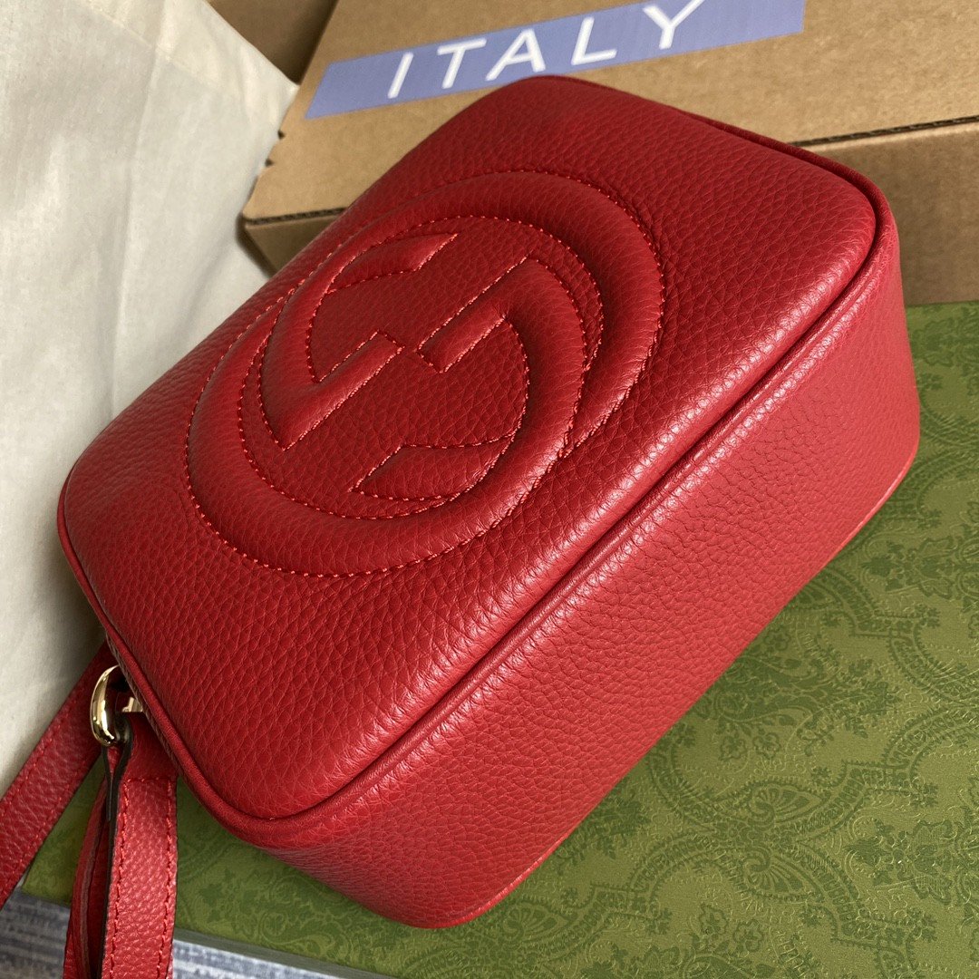 gg Soho Disco , ’s Red Small Crossbody Bag