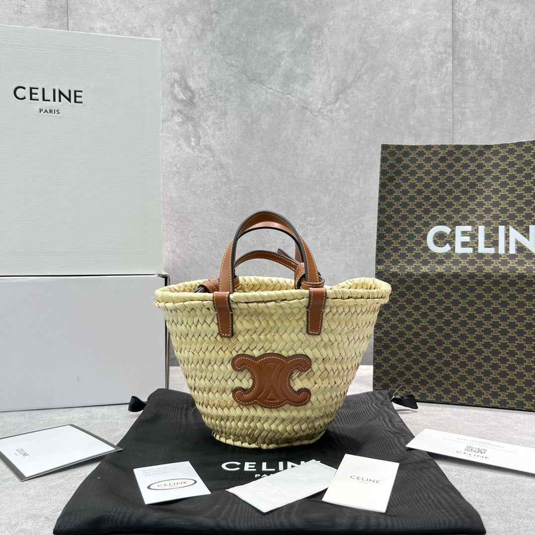 Top Quality Teen Triomphe Classic Pannier Tote Tan Tote Bag