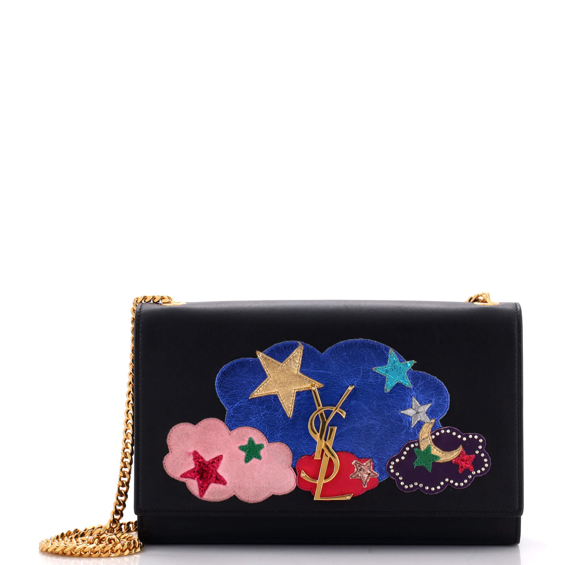 YSL Saint Laurent Luxury Trending Classic Crossbody Bag Embellished Leather Monogram Medium