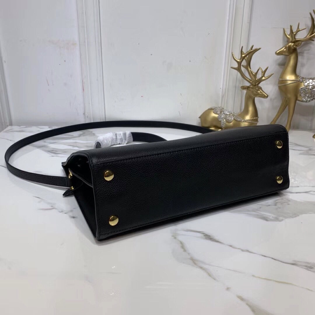 Top Quality Title Bag With Pocket Detail Black Small Travel Bag 118In30Cm 9665
