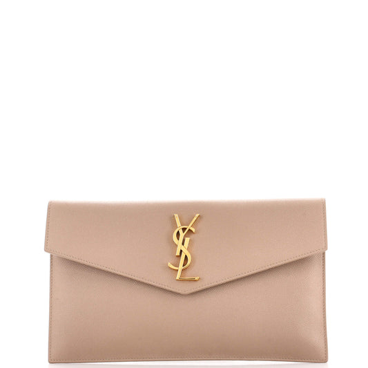 YSL Saint Laurent Luxury Trending Uptown Pouch Handbag Leather Travel Bag Pouch Leather 3