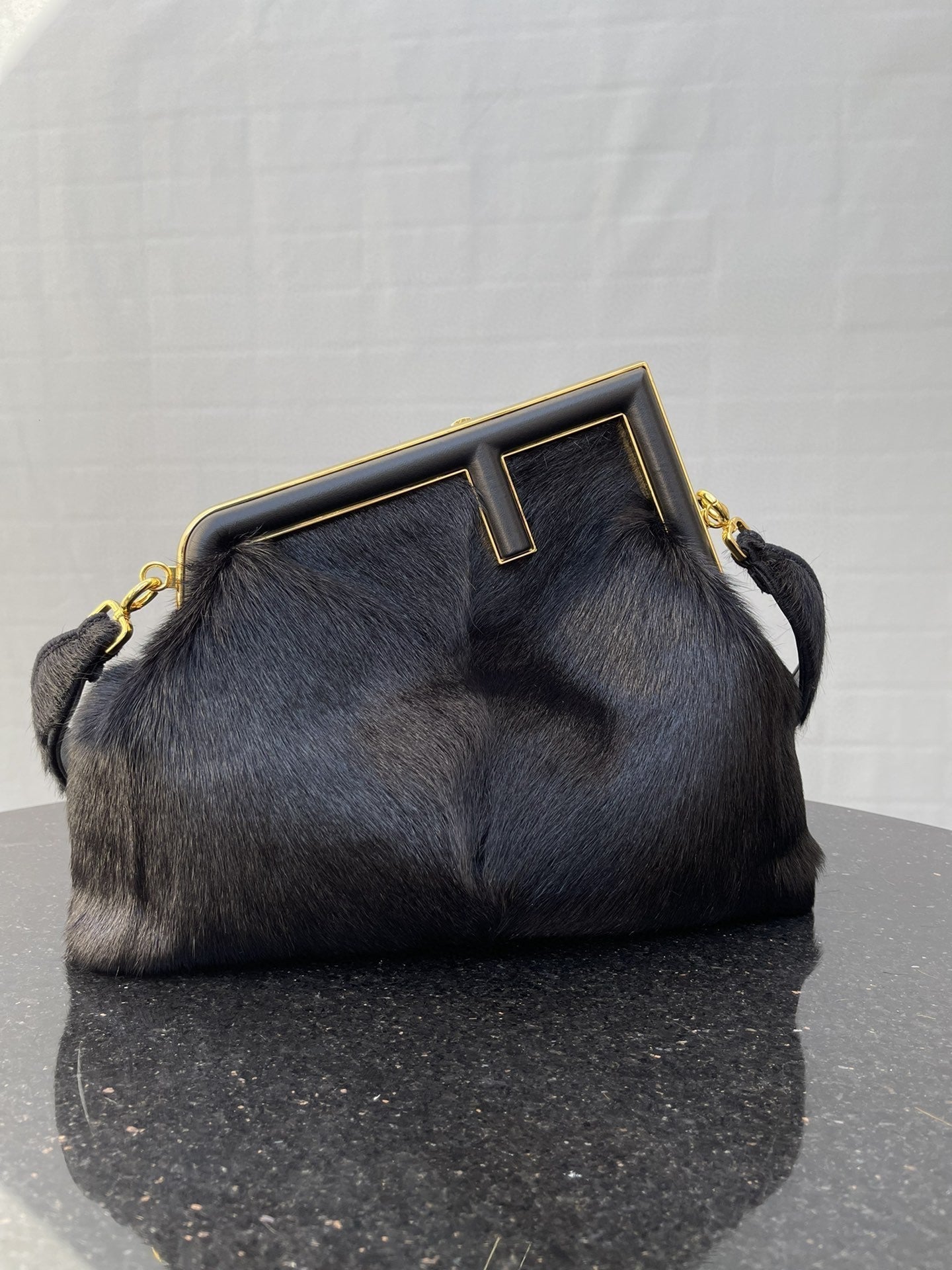 Top QualityTop Quality Top QualityTop Black Medium Handbag Bag 325Cm13In