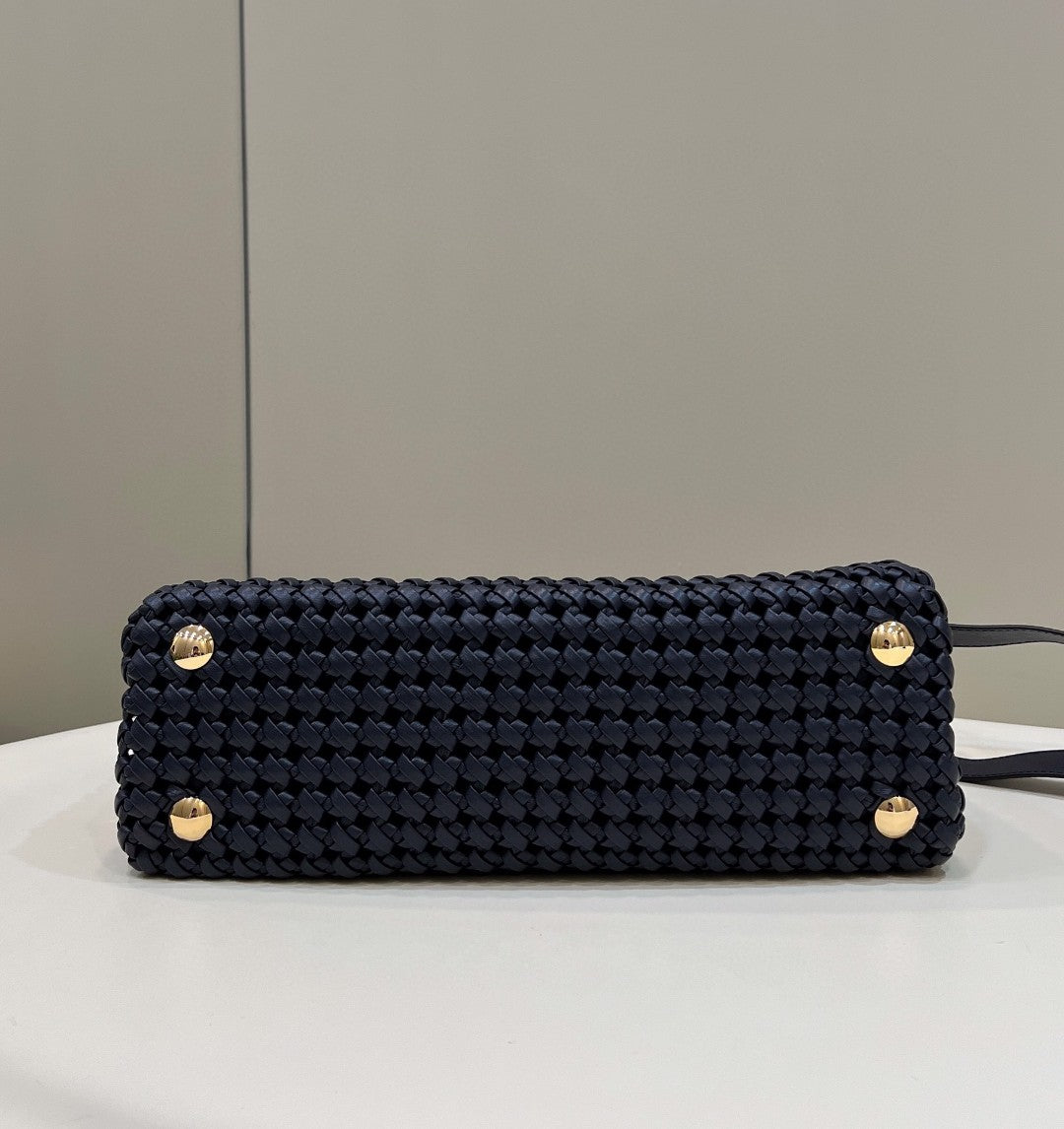 Top QualityTop Quality Mujer Peekaboo Blue Navy Handbag