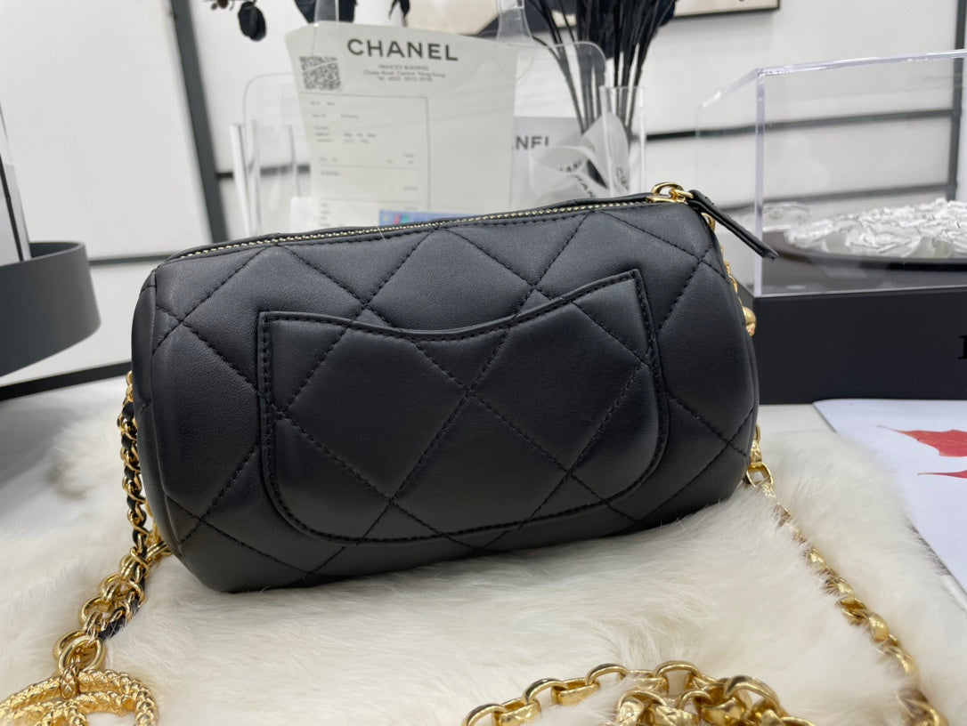 CHL Bowling 11cm 4.3in B08482 Black Mini Bag As3384 B08482