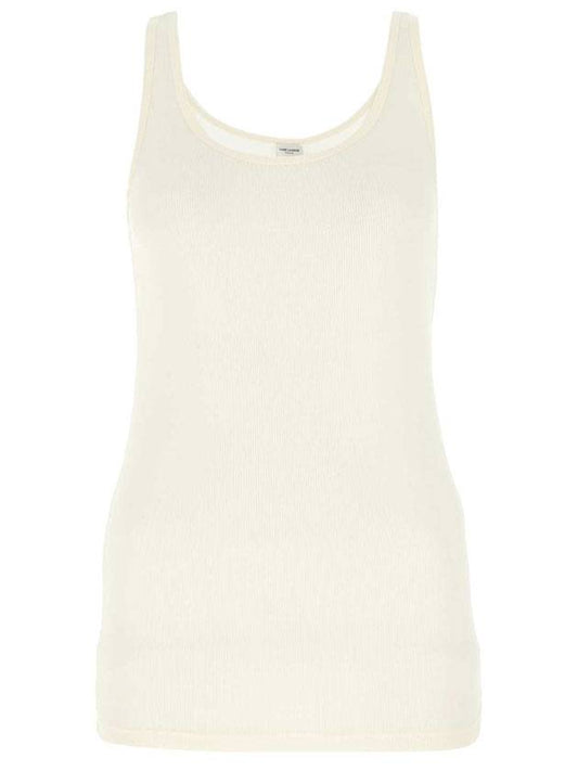 YSL Saint Laurent Saint Laurent Trending Cotton Rib Sleeveless Travel Travel Bag