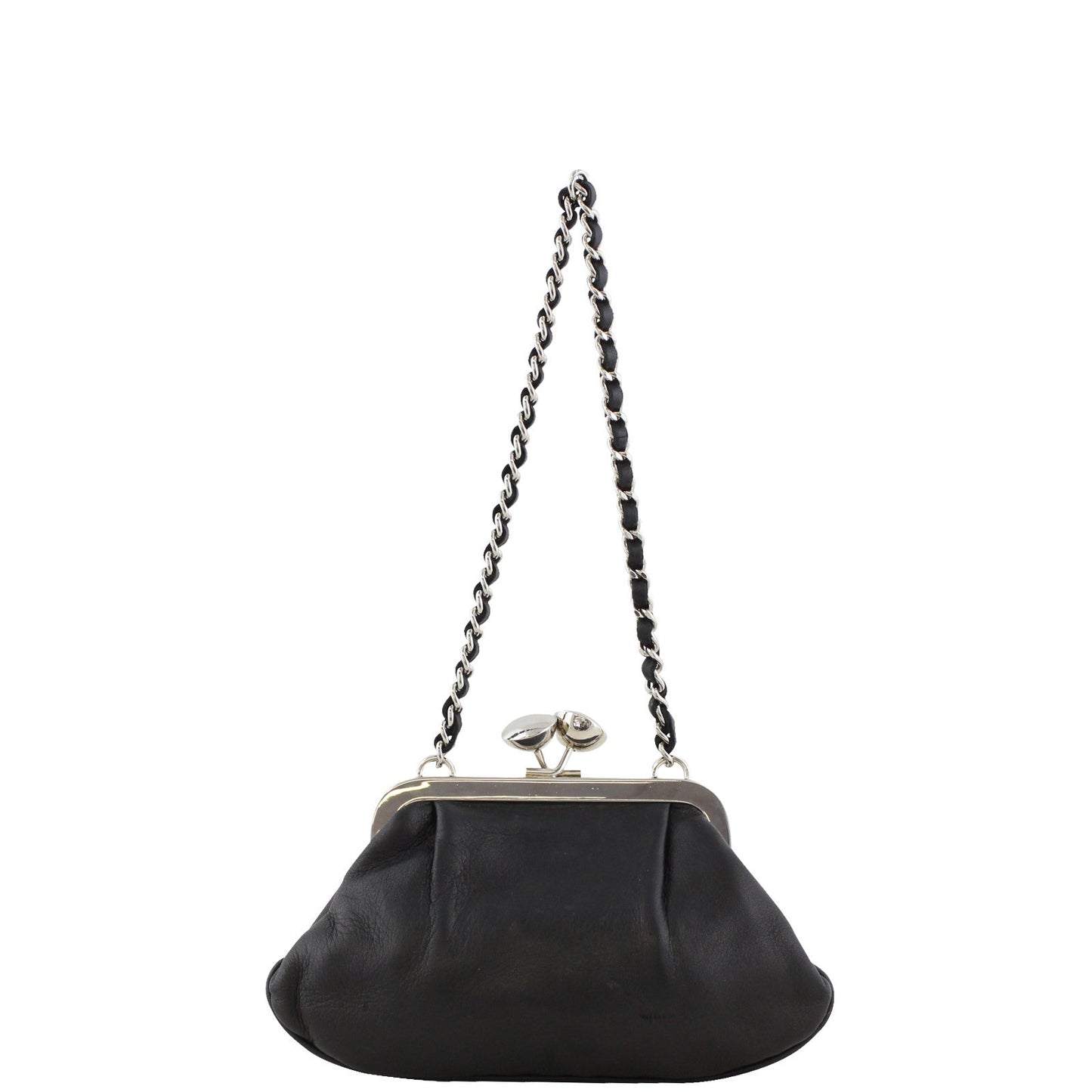 Chanel CC Kisslock Clutch Clutch Bag