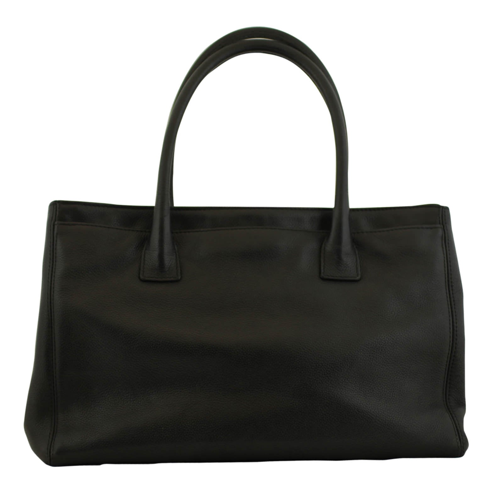 Chanel Executive Cerf Tote Black Tote Bag