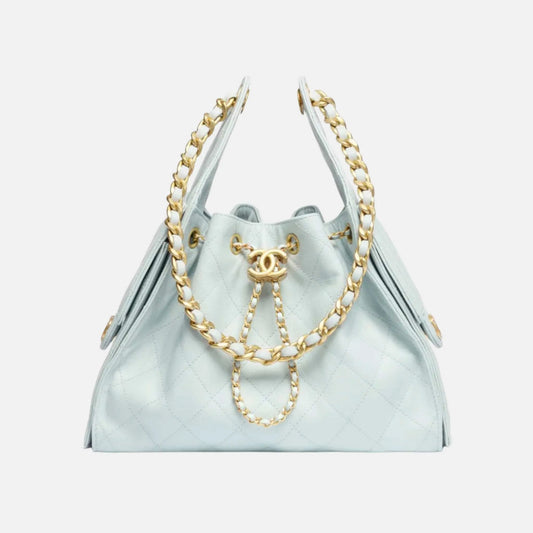 Chanel Small 25 Bag in Light Blue Calfskin – FW 2025/26