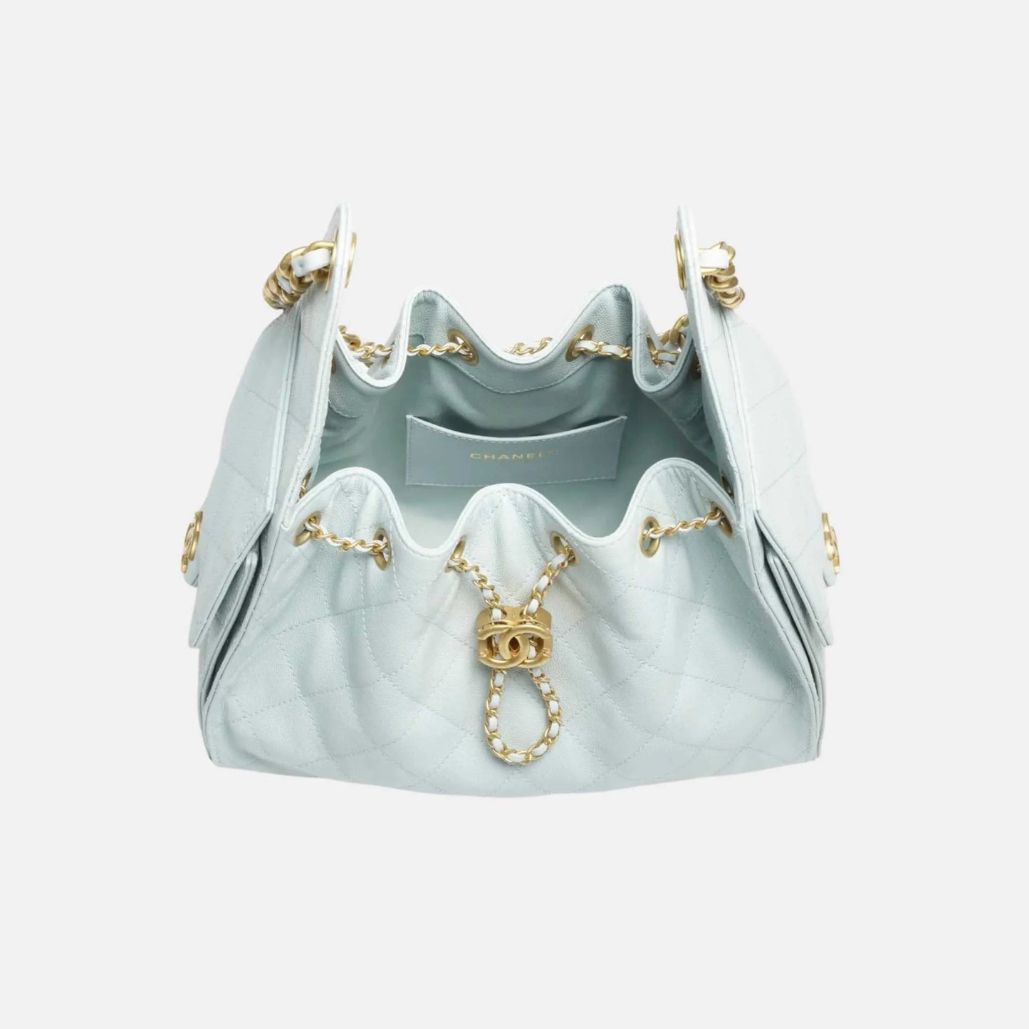 Chanel Small 25 Bag in Light Blue Calfskin – FW 2025/26